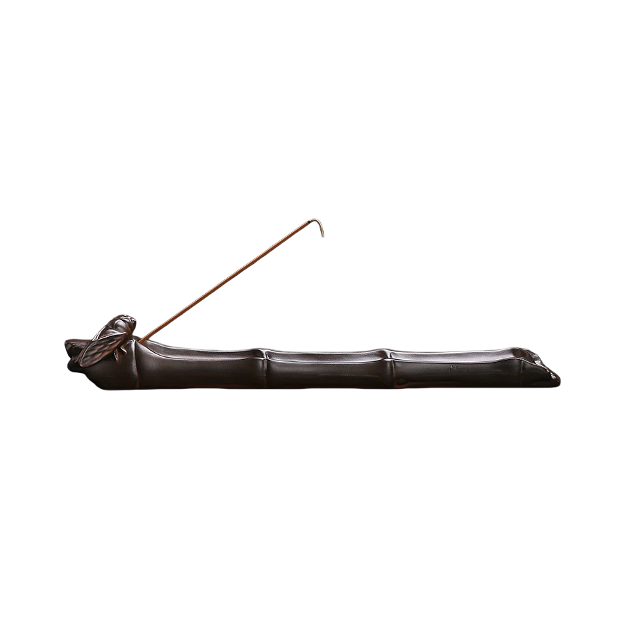 Bamboo Knot Incense Holder