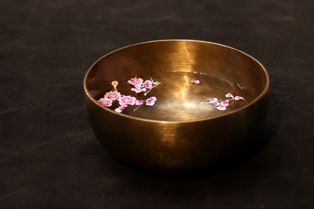 Natural Brass Singing Bowl - Daily companion