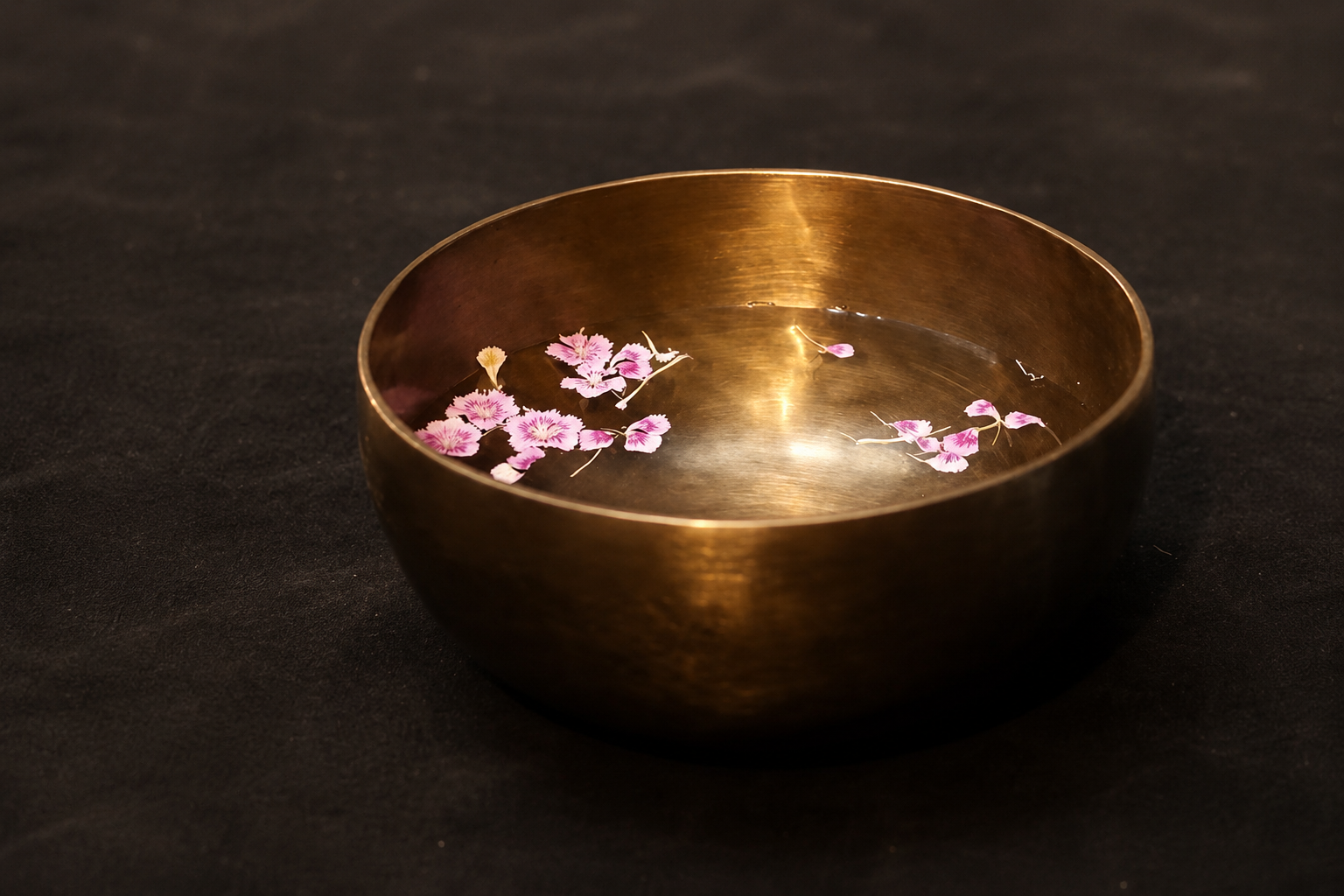 Natural Brass Singing Bowl - Daily companion
