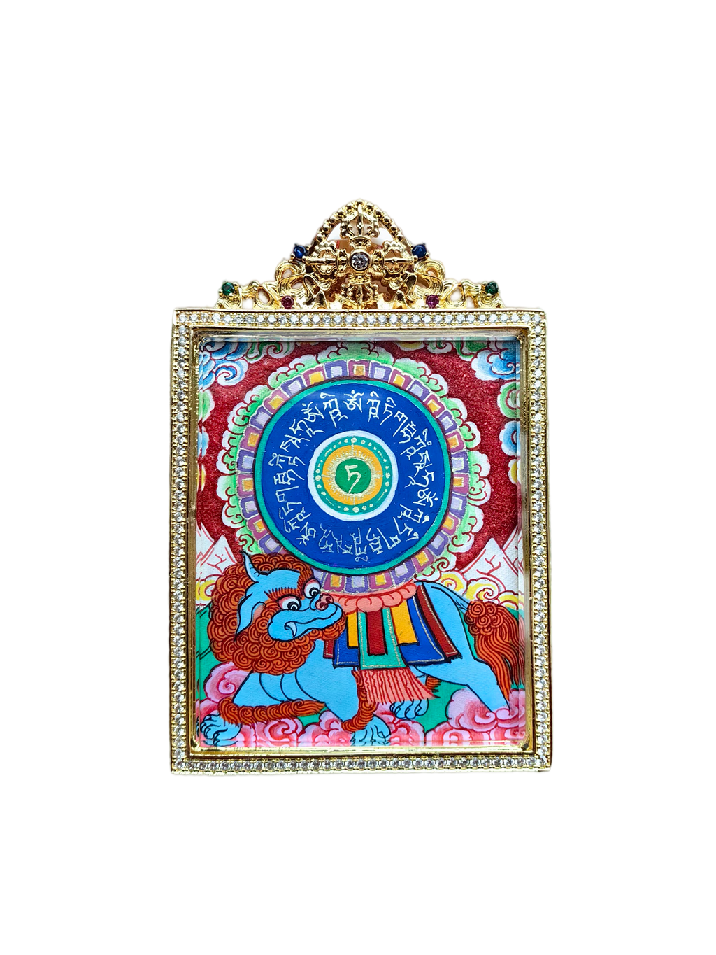 Ksitigarbha Mantra Wheel — Grounded in Vow